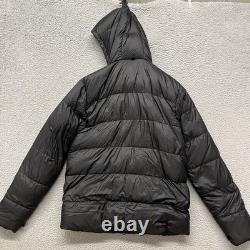 Manteau en duvet Patagonia pour homme S noir manteau matelassé gamme Frozen 700 remplissage avec capuche zippée