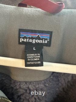 Manteau vintage Patagonia Nuevo Range pour homme, taille L, doublé en peau lainée, 02