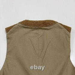 Mister Freedom x SUGAR CANE Gilet 12,5 oz Marron Taille 34