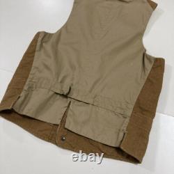Mister Freedom x SUGAR CANE Gilet 12,5 oz Marron Taille 34