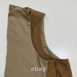Mister Freedom x SUGAR CANE Gilet 12,5 oz Marron Taille 34