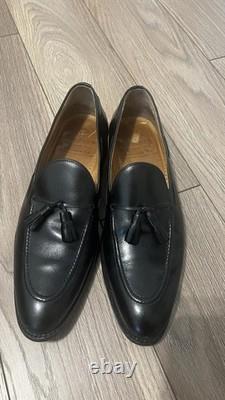 Mocassins pour homme FINSBURY Classic Range à pampilles noires, fabriqués en Europe, taille 9,5 homme