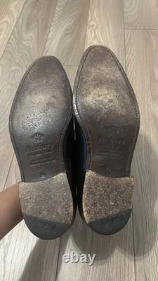 Mocassins pour homme FINSBURY Classic Range à pampilles noires, fabriqués en Europe, taille 9,5 homme