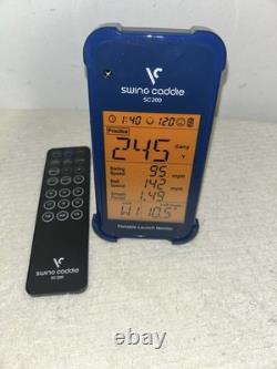 Moniteur de lancement de golf portable Swing Caddie SC200