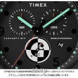 Montre TIMEX x Carhartt WIP RANGE CHRONOGRAPHE I029862 2 bracelets / Neuf