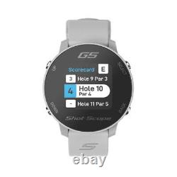 Montre de golf Shot Scope Golf G5 Gris avec GPS et télémètres de portée nouveaux