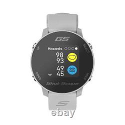 Montre de golf Shot Scope Golf G5 Gris avec GPS et télémètres de portée nouveaux