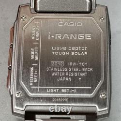 Montre homme CASIO i-RANGE radio solaire IRW-101J en très bon état