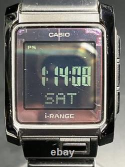 Montre numérique solaire radio CASIO i-RANGE IRW-101 pour hommes en bon état de fonctionnement