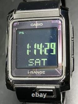 Montre numérique solaire radio CASIO i-RANGE IRW-101 pour hommes en bon état de fonctionnement