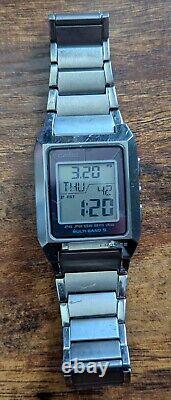 Montre vintage Casio IRW-M200 i-Range Multi Band 5 Solaire Atomique