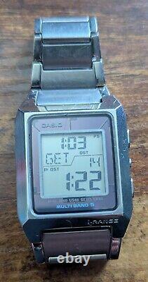 Montre vintage Casio IRW-M200 i-Range Multi Band 5 Solaire Atomique