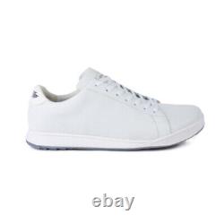 NOUVEAUX Chaussures de Golf Droites V2 pour Hommes Blanches Taille 10 M