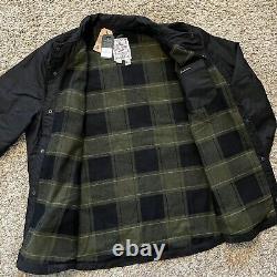 NOUVELLE Veste Wrangler Roark Maverick Chore en laine cirée doublée de laine hors de portée à 450 $, taille 2XL