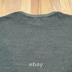 NWT 150 $ NSF Homme Grand Haut Pull à Manches Longues Thermique Slim de la Gamme Verte