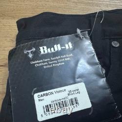 NWT Bull-it homme noir CARBON VOLOCE gamme tactique conçue pour rouler taille 32 s