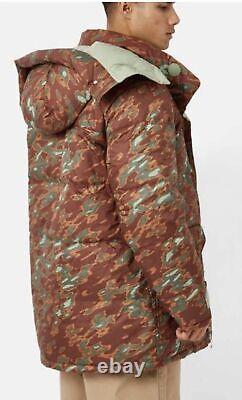 NWT THE NORTH FACE 600 Veste Parka pour Homme Brooks Range Glacier Print Camo Taille L