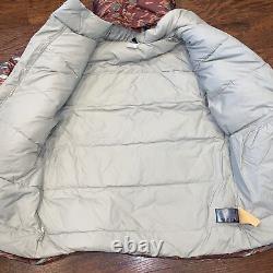 NWT THE NORTH FACE 600 Veste Parka pour Homme Brooks Range Glacier Print Camo Taille L