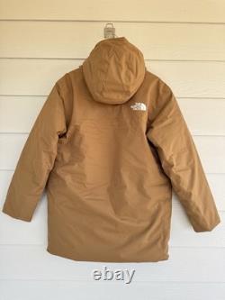 NWT The North Face Manteau parka utilitaire en duvet pour homme MTN Range marron taille M 400 $