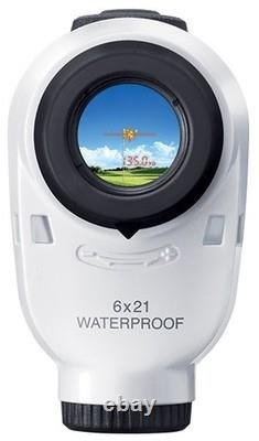 Nikon Golf CoolShot Pro Stabilisé Blanc/Noir GPS/Télémètres