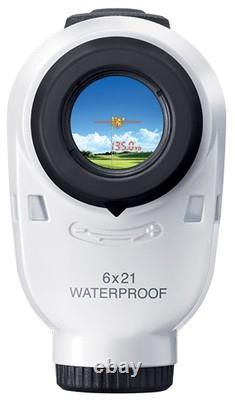 Nikon Golf CoolShot Pro Stabilisé Blanc/Noir GPS/Télémètres