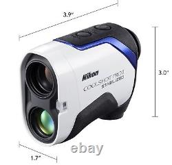 Nikon Golf Coolshot Pro II Stabilized White/black Gps/range Finders Nouveau