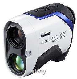Nikon Golf Coolshot Pro II Stabilized White/black Gps/range Finders Nouveau