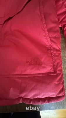 North Face 77 Brooks Range Parka Duvet Rouge Homme L NWT Veste