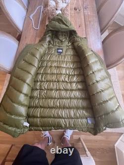 North Face Range Down 600 Hyvent Parka en duvet pour homme XL vert mousse, neuf sans étiquette, sec/chaud