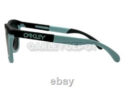 Oakley Frogskins Range 009284 Lunettes de soleil Matte Carbon/bleu/Prizm Black (30)