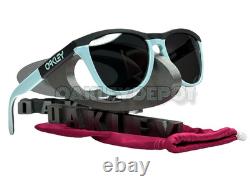 Oakley Frogskins Range 009284 Lunettes de soleil Matte Carbon/bleu/Prizm Black (30)