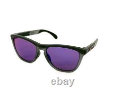 Oakley Frogskins Range 9284-1355 Monture gris mat Prizm Road édition Maverick
