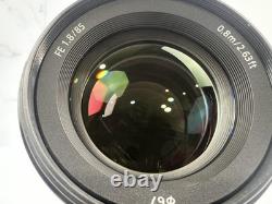 Objectif Sony FE 85mm F1.8 SEL85F18 Monture E Plein Format Téléobjectif Portrait Auto & Manuel