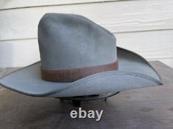 Old West Cowboy Hat 6 7/8 À Portée Ouverte Tom MIX Gus