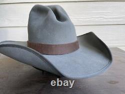 Old West Cowboy Hat 6 7/8 À Portée Ouverte Tom MIX Gus