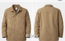 PATAGONIA Manteau Retro Canvas Range Barn pour homme XL Veste de travail matelassée doublée beige
