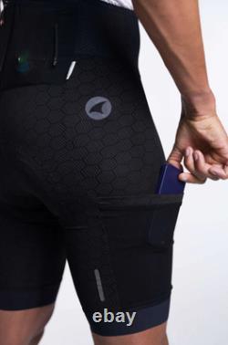 Pactimo Pantalon Court Cargo Stratos pour Hommes, Style# R122205, Taille M, Couleur Noir