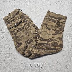 Pantalon Vintage Columbia Gallatin Range en mélange de laine camouflage de chasse taille 35x30