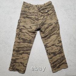 Pantalon Vintage Columbia Gallatin Range en mélange de laine camouflage de chasse taille 35x30