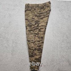 Pantalon Vintage Columbia Gallatin Range en mélange de laine camouflage de chasse taille 35x30