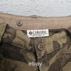 Pantalon Vintage Columbia Gallatin Range en mélange de laine camouflage de chasse taille 35x30