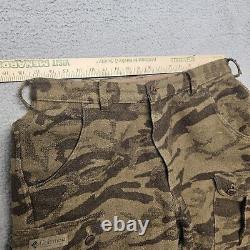 Pantalon Vintage Columbia Gallatin Range en mélange de laine camouflage de chasse taille 35x30