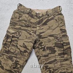 Pantalon Vintage Columbia Gallatin Range en mélange de laine camouflage de chasse taille 35x30