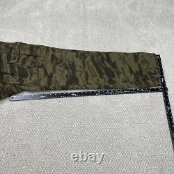 Pantalon de chasse en laine mélangée camouflée Vtg Columbia Gallatin Range Taille 34x34 Convient à 33x34