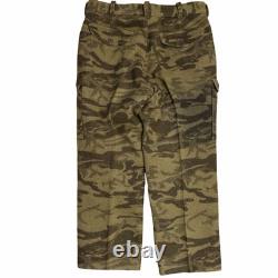 Pantalons Vintage Columbia Gallatin Range en mélange de laine camouflage cargo pour homme 38