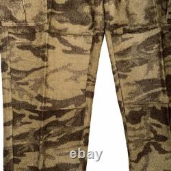 Pantalons Vintage Columbia Gallatin Range en mélange de laine camouflage cargo pour homme 38
