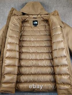 Parka MTN Range en duvet The North Face pour homme, brun utilitaire, taille M, coupe décontractée