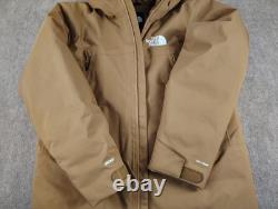 Parka MTN Range en duvet The North Face pour homme, brun utilitaire, taille M, coupe décontractée