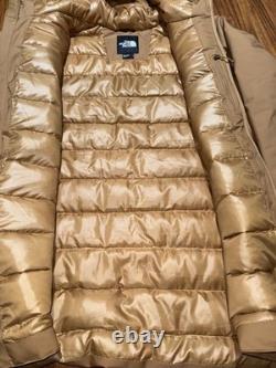 Parka en duvet The North Face Mountain MTN Range Taille Large pour homme - Marron