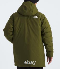 Parka en duvet The North Face Mountain Range vert forêt taille M neuf avec étiquette 400 $